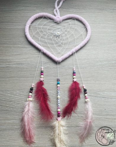 Szív alakú álomfogó