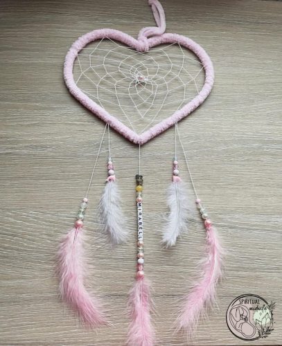 Szív alakú álomfogó