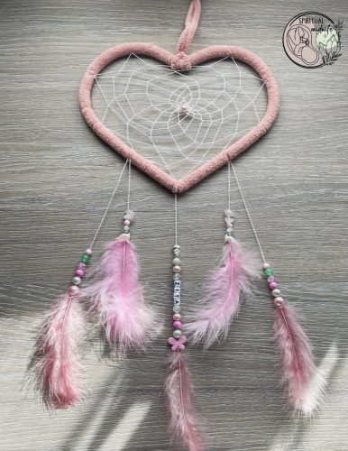 Szív alakú álomfogó