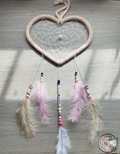 Szív alakú álomfogó