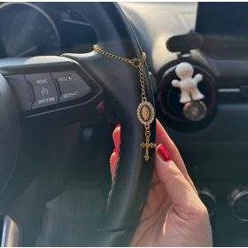 Autó védelmező rózsafüzér