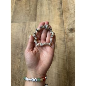 Botswana achát karkötő