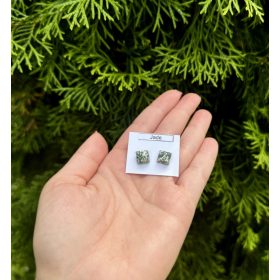 Jáde nemesacél fülbevaló 1.