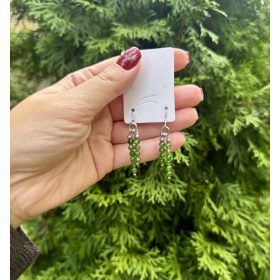 Diopszid nemesacél fülbevaló