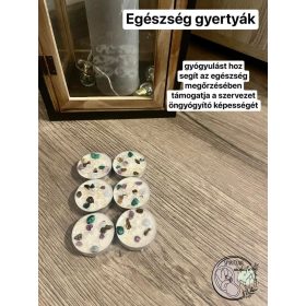 Egészség varázsgyertya (6db)