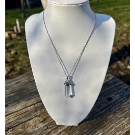 Nyaklánc hegyikristály csúcs medállal