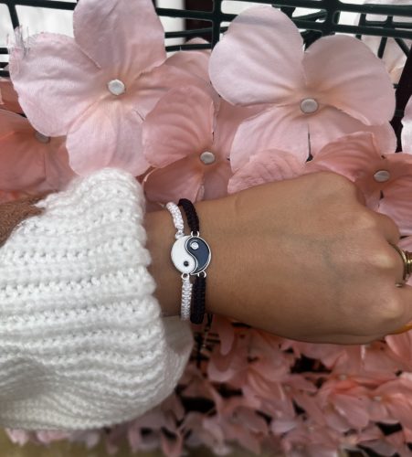 Jin Jang páros karkötő ( 2 db )