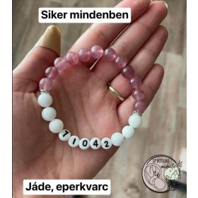 Siker mindenben Grabovoj számsoros karkötő