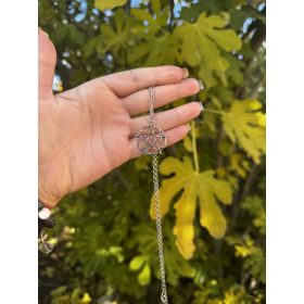 Pentagram nyaklánc - nemesacél