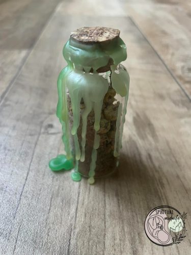 Pénz, bőség spell jar