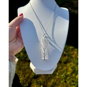 Szelenit nyaklánc (nemesacél)