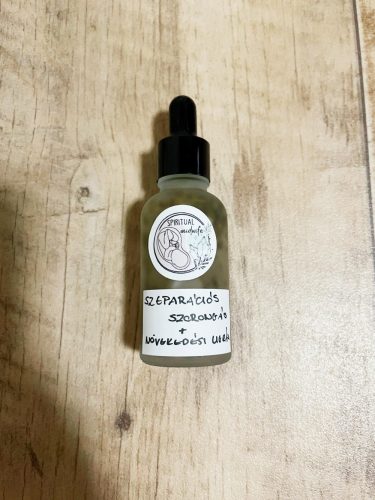 Szeparációs szorongás és növekedési ugrás olajkeverék