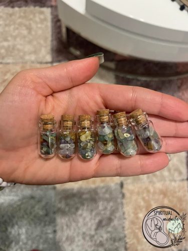 Mini szerencsehozó üvegcse