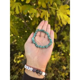 Türkiz szemcse karkötő